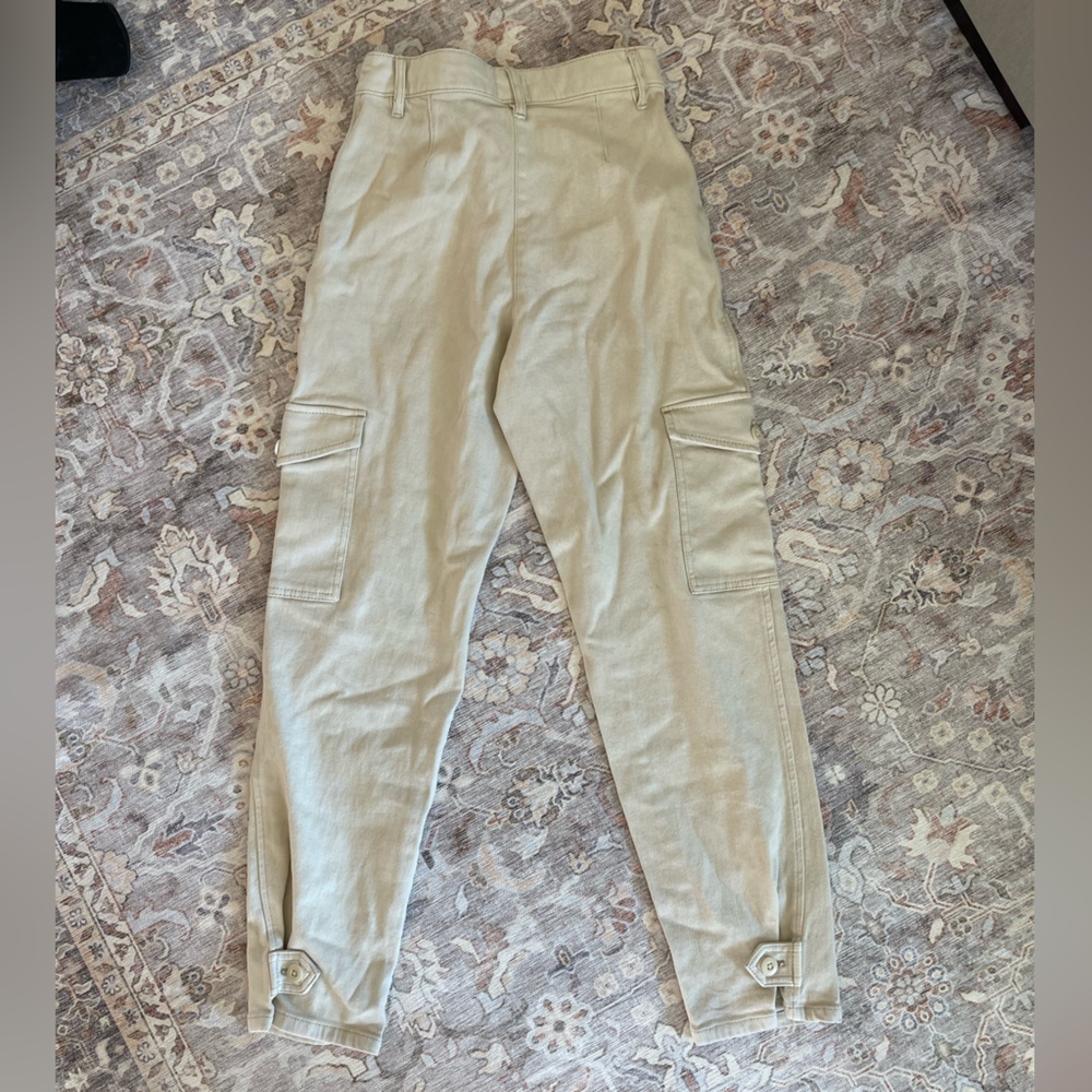 Wilfred Cream Cargo Pants - Picture 4 of 5